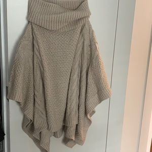 Cardigan poncho